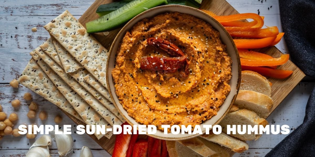 Simple Sun-Dried Tomato Hummus